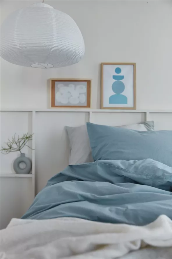 Beddinghouse Organic Basic Dekbedovertrek 200x200/220 + 60x70 Zand 9 Beddinghouse Organic Basic Dekbedovertrek 200x200/220 + 60x70 Zand - Afbeelding 7