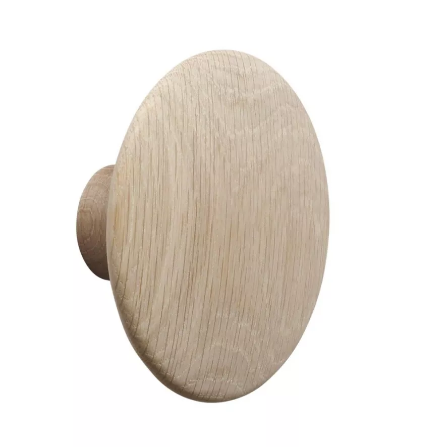 Muuto The Dots Haak 13cm Oak 3 Muuto The Dots Haak 13cm Oak