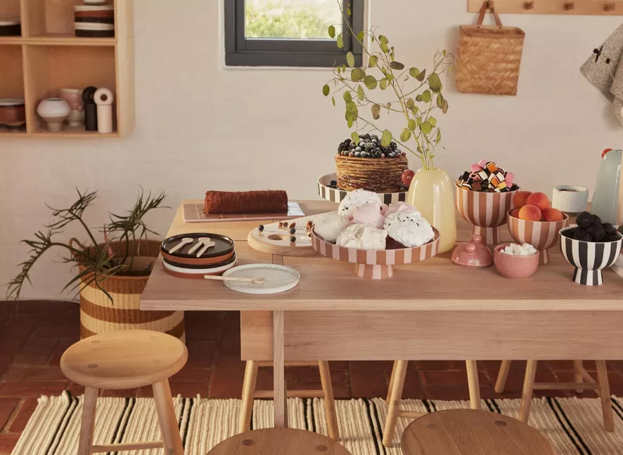 OYOY Toppu Schaal Mini Ø12,6 Blue Choko 7 OYOY Toppu Schaal Mini Ø12,6 Blue Choko - Afbeelding 5