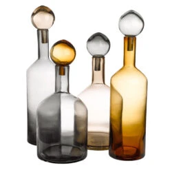POLSPOTTEN Bubbles & Bottles Woondecoratie Set Van 4 Black/white -Ales Woonaccessoires Winkel x886x886 pols potten bubbles bottles glas 4 stuks1.jpg.pagespeed.ic . fJHefQY2H