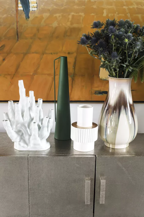 POLSPOTTEN Gear White Vaas Small 9 POLSPOTTEN Gear White Vaas Small - Afbeelding 7