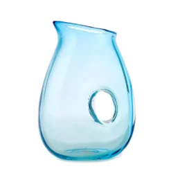 POLSPOTTEN Jug With Hole Karaf 0,85L Blauw
