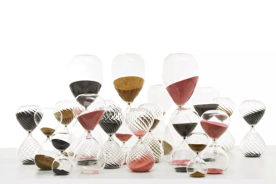 POLSPOTTEN Sandglass Ball Woondecoratie L Zwart 10 POLSPOTTEN Sandglass Ball Woondecoratie L Zwart - Afbeelding 8