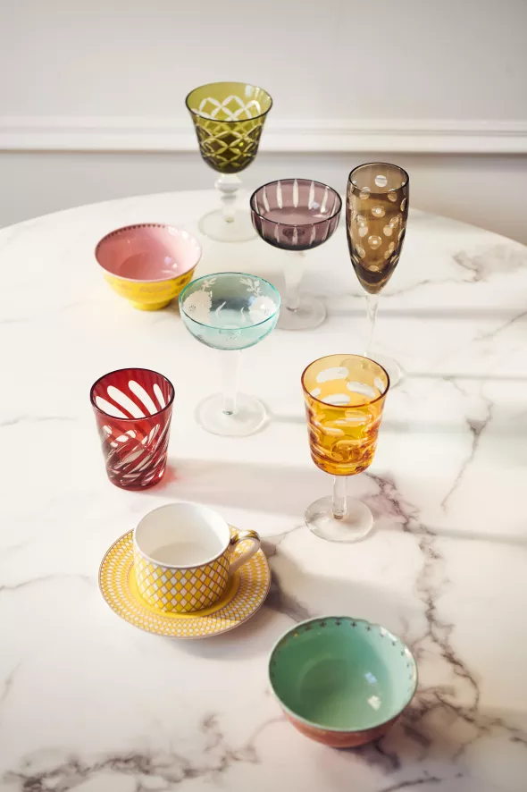 POLSPOTTEN Tubular Glazen Set Van 4 8 POLSPOTTEN Tubular Glazen Set Van 4 - Afbeelding 6