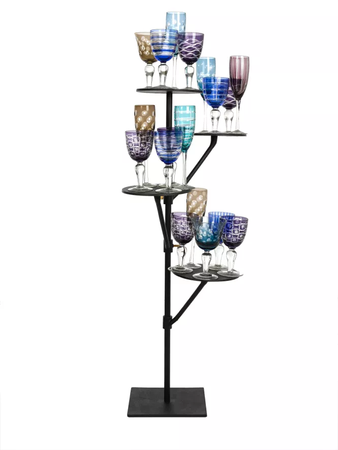 POLSPOTTEN Multicolour Cuttings Champagneglas Set Van 6 5 POLSPOTTEN Multicolour Cuttings Champagneglas Set Van 6 - Afbeelding 3