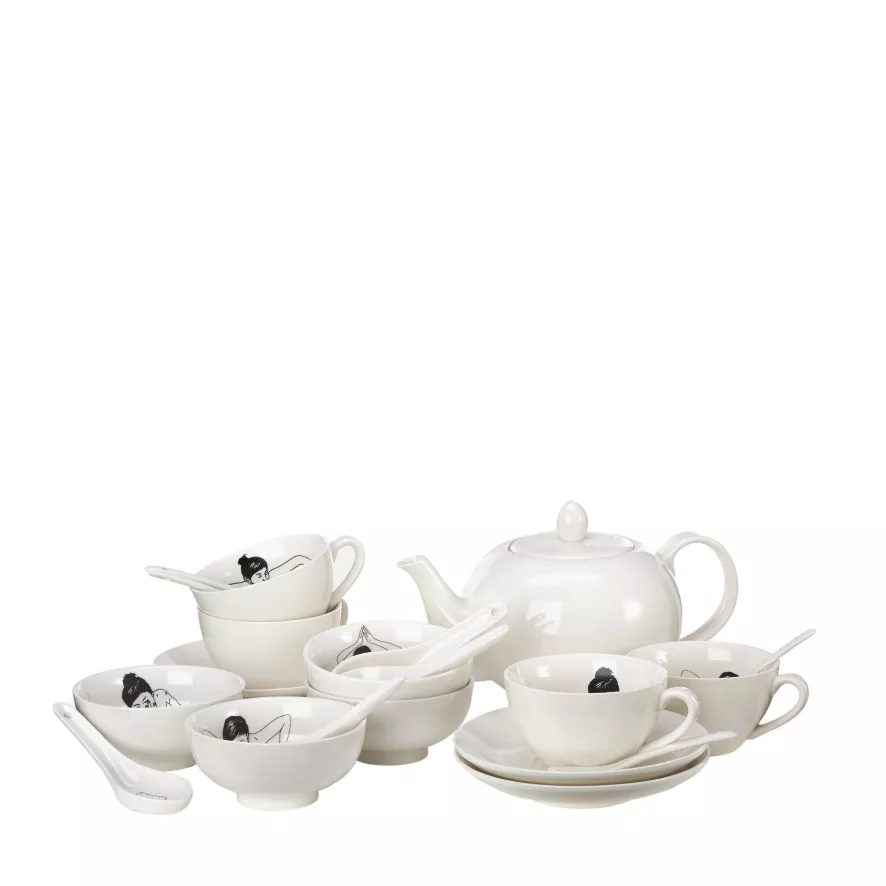 POLSPOTTEN Undressed Theepot 4 POLSPOTTEN Undressed Theepot - Afbeelding 2