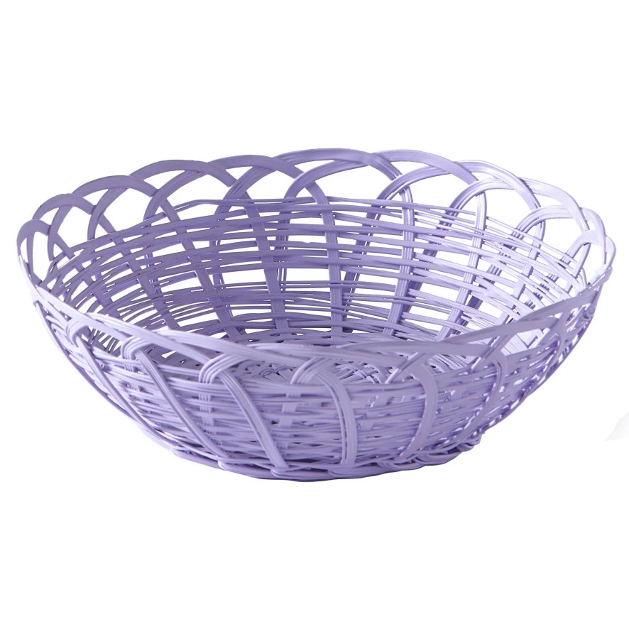 POLSPOTTEN Bakkie Schaal Metaal Rond Ø28 X H10 Lace Bordeaux 4 POLSPOTTEN Bakkie Schaal Metaal Rond Ø28 X H10 Lace Bordeaux - Afbeelding 2