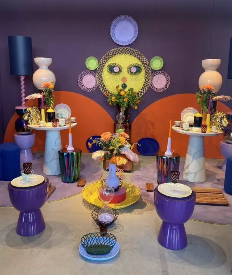 POLSPOTTEN Bakkie Schaal Metaal Rond Ø28 X H10 Lace Bordeaux 17 POLSPOTTEN Bakkie Schaal Metaal Rond Ø28 X H10 Lace Bordeaux - Afbeelding 15