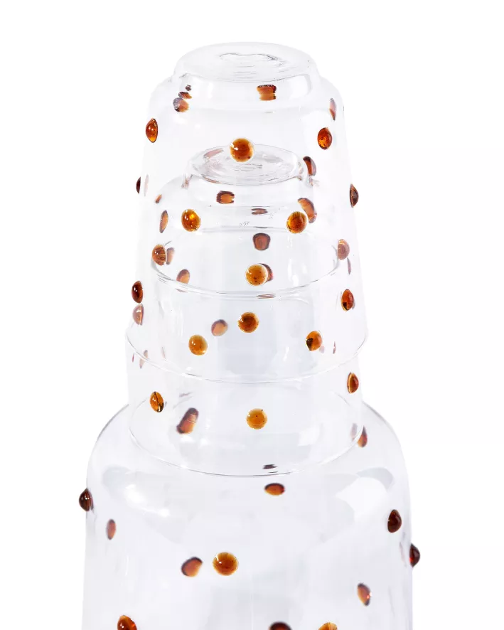 POLSPOTTEN Nob Wijn Karaf 2L Geel 11 POLSPOTTEN Nob Wijn Karaf 2L Geel - Afbeelding 9