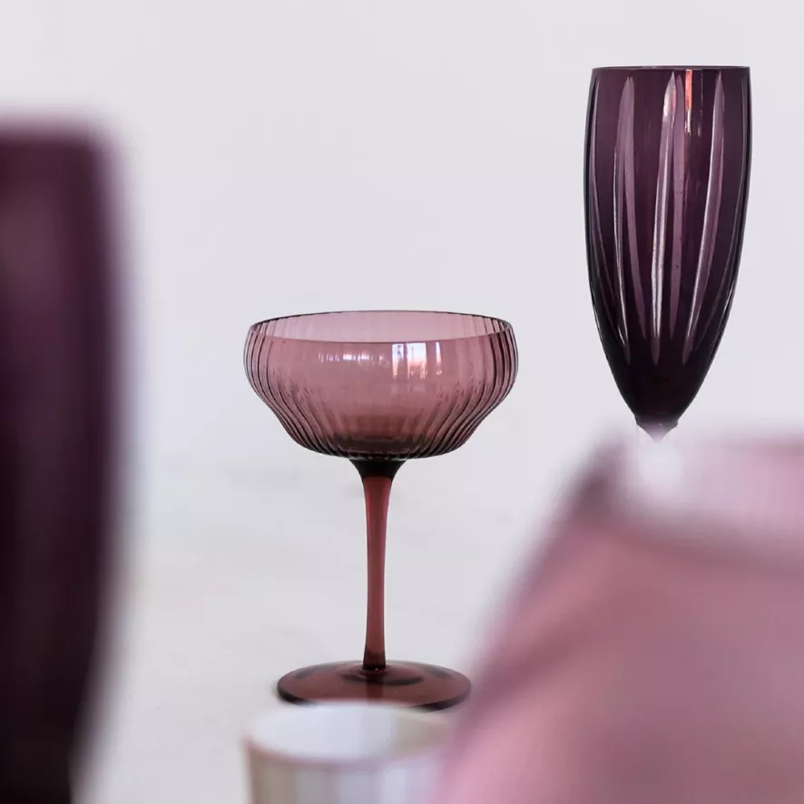 POLSPOTTEN Multicolour Cuttings Champagneglas Set Van 6 15 POLSPOTTEN Multicolour Cuttings Champagneglas Set Van 6 - Afbeelding 13