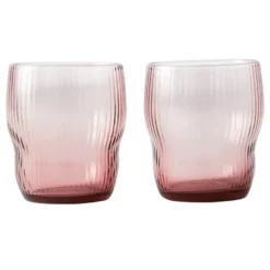 POLSPOTTEN Pum Glas Set Van 2 Paars