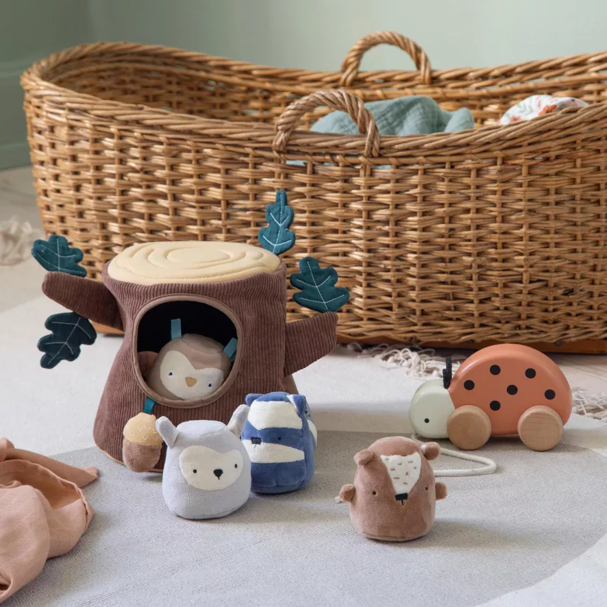 Sebra Hide And Seek Speelgoed Boomstam 4 Sebra Hide And Seek Speelgoed Boomstam - Afbeelding 2