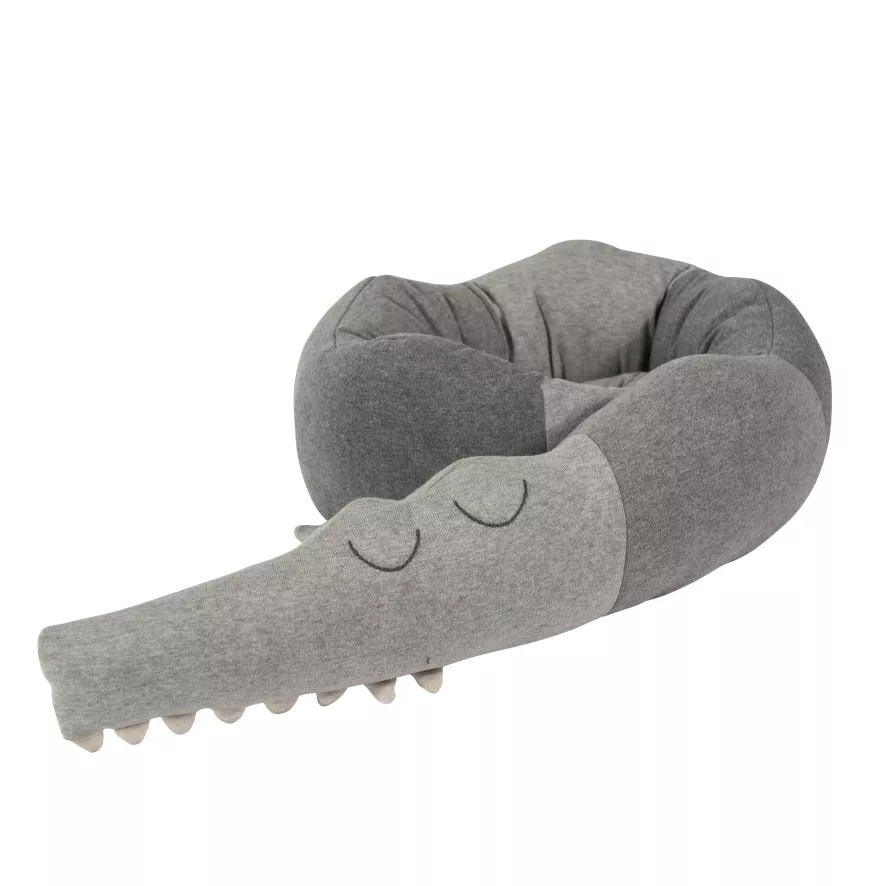 Sebra Sleepy Croc Knuffel Elephant Grey 3 Sebra Sleepy Croc Knuffel Elephant Grey