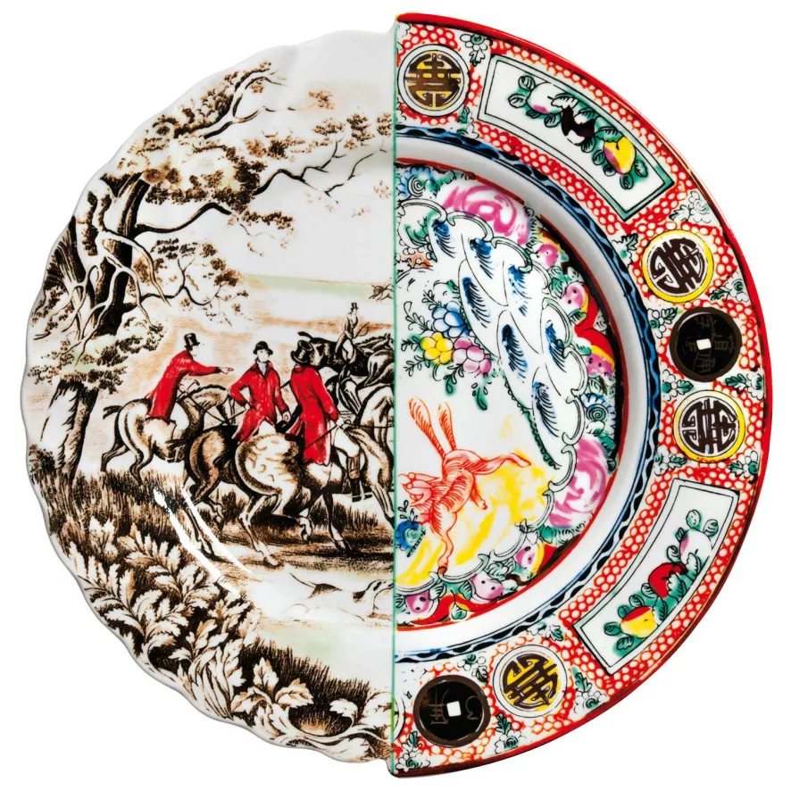 Seletti Hybrid Dinerbord Ø27.5 Eusapia 3 Seletti Hybrid Dinerbord Ø27.5 Eusapia