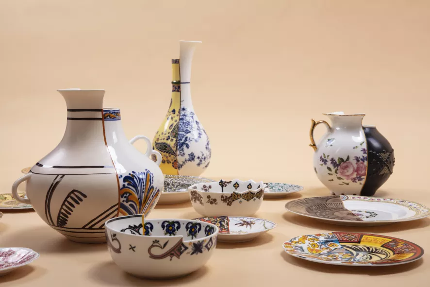 Seletti Hybrid Dinerbord Ø27.5 Eusapia 10 Seletti Hybrid Dinerbord Ø27.5 Eusapia - Afbeelding 8