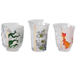 Seletti Hybrid Glas Set Van 3 Aglaura
