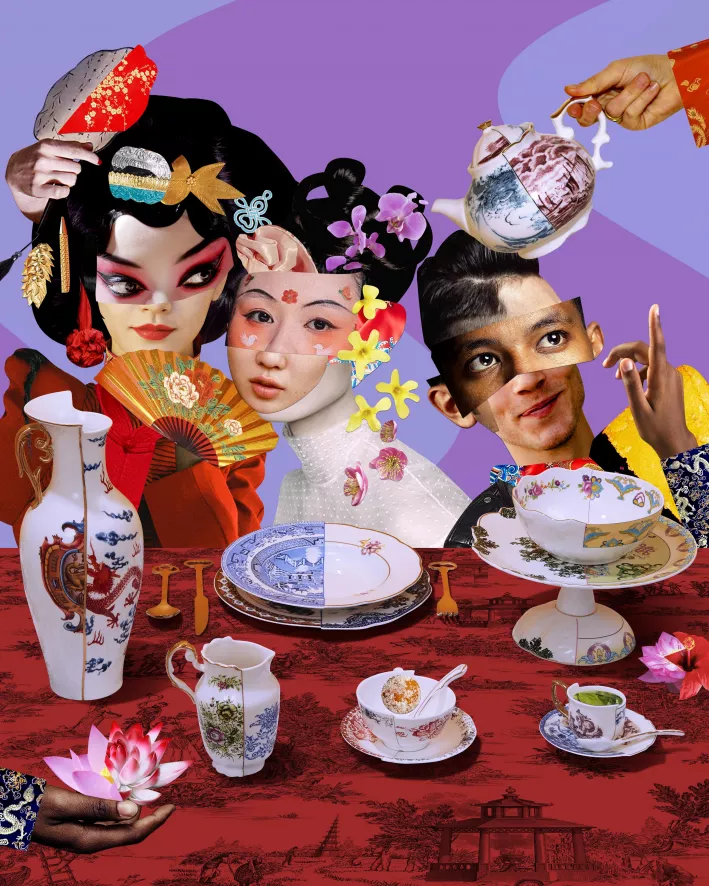 Seletti Hybrid Dinerbord Ø27.5 Eusapia 15 Seletti Hybrid Dinerbord Ø27.5 Eusapia - Afbeelding 13