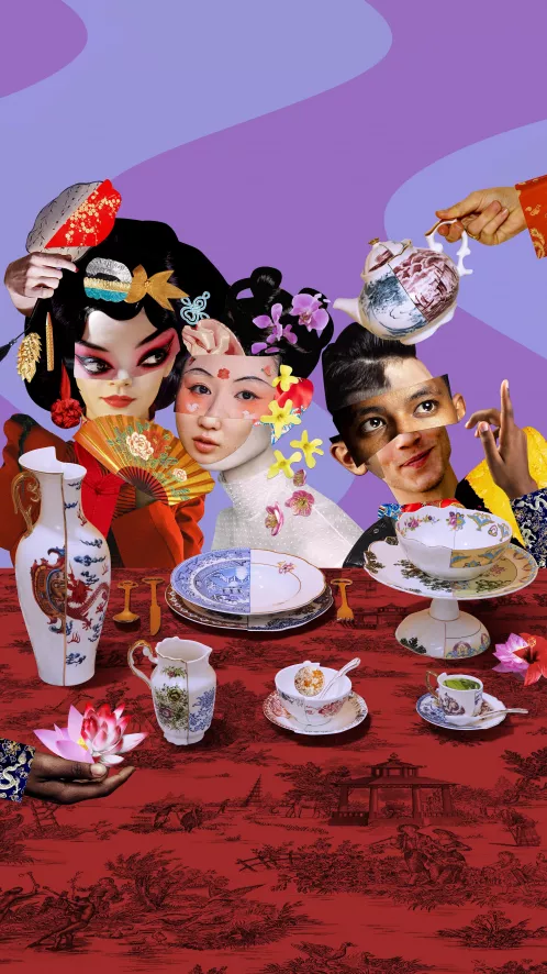 Seletti Hybrid Dinerbord Ø27.5 Eusapia 18 Seletti Hybrid Dinerbord Ø27.5 Eusapia - Afbeelding 16