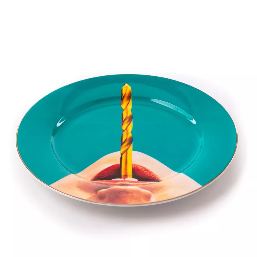 Seletti Toiletpaper Dinerbord Ø27 Porselein Drill 16 Seletti Toiletpaper Dinerbord Ø27 Porselein Drill - Afbeelding 14