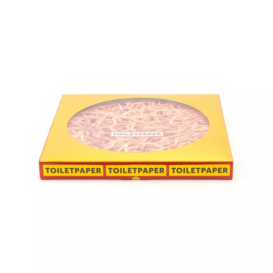 Seletti Toiletpaper Dinerbord Ø27 Porselein Drill 7 Seletti Toiletpaper Dinerbord Ø27 Porselein Drill - Afbeelding 5