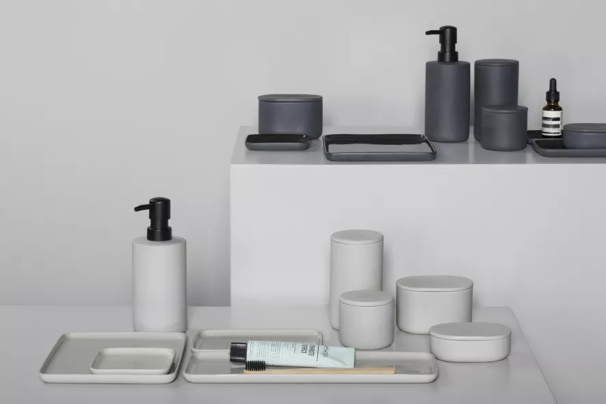 Serax Cose By Bertrand Lejoly Dienblad Small Donkergrijs 8 Serax Cose By Bertrand Lejoly Dienblad Small Donkergrijs - Afbeelding 6