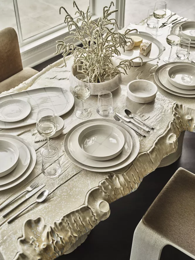 Serax Zuma By Kelly Wearstler Kom Ø28,5 Pacific 4 Serax Zuma By Kelly Wearstler Kom Ø28,5 Pacific - Afbeelding 2