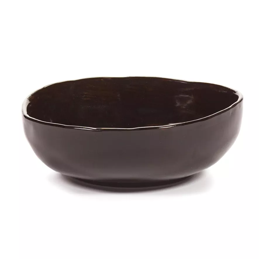 Serax La Mère By Marie Michielssen Kom Ø16,5 Dark Brown 3 Serax La Mère By Marie Michielssen Kom Ø16,5 Dark Brown