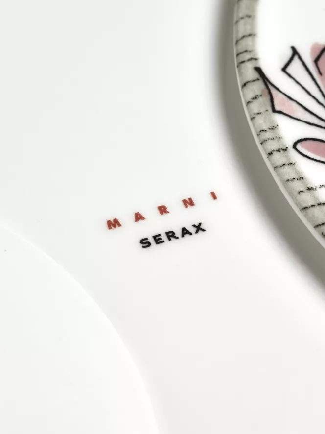 Serax Midnight Flowers By Marni Fiore Rosa Ontbijtbord Ø20 7 Serax Midnight Flowers By Marni Fiore Rosa Ontbijtbord Ø20 - Afbeelding 5