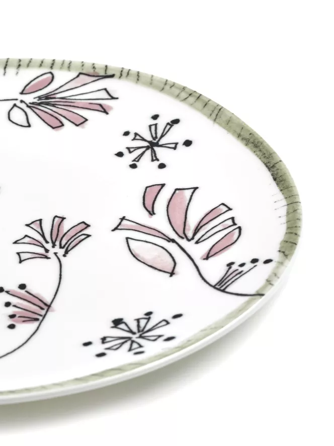 Serax Midnight Flowers By Marni Fiore Rosa Ontbijtbord Ø20 5 Serax Midnight Flowers By Marni Fiore Rosa Ontbijtbord Ø20 - Afbeelding 3