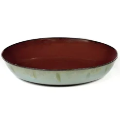 Serax Terres De Rêves By Anita Le Grelle Diep Bord Ø21 Rust/smokey Blue