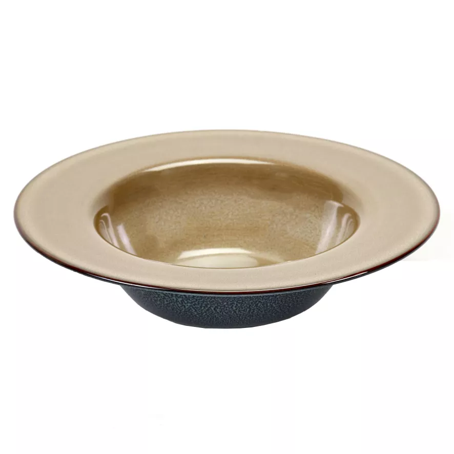 Serax Terres De Rêves By Anita Le Grelle Pastabord Ø21,3 Smokey/dark Blue 5 Serax Terres De Rêves By Anita Le Grelle Pastabord Ø21,3 Smokey/dark Blue - Afbeelding 3