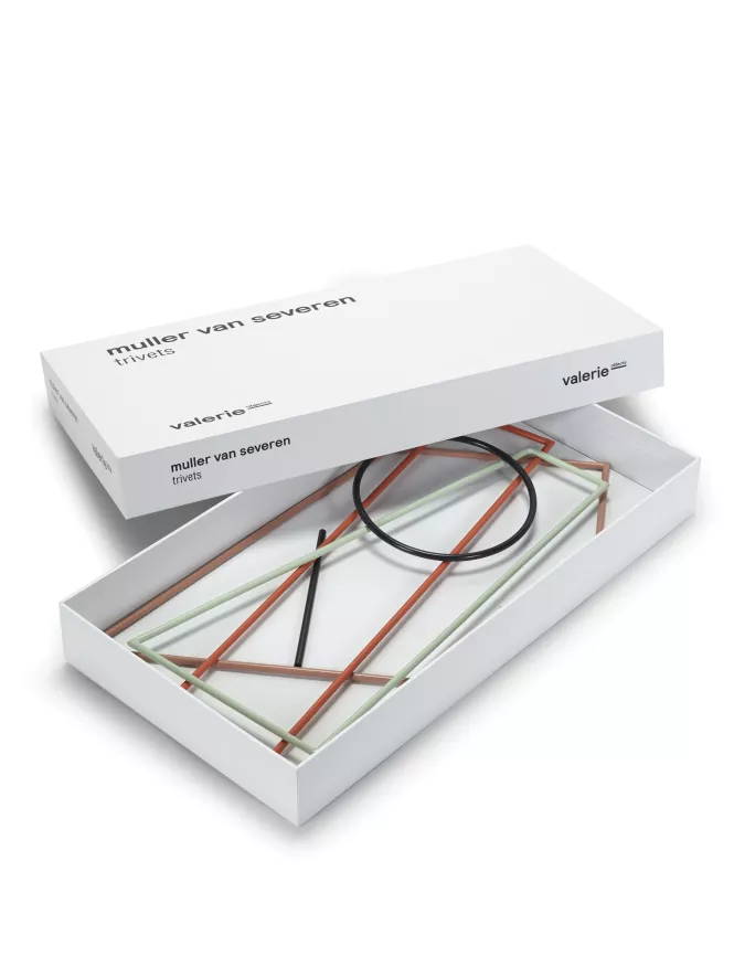 Valerie Objects Muller Van Severen Onderzetter Set Van 4 Antraciet 8 Valerie Objects Muller Van Severen Onderzetter Set Van 4 Antraciet - Afbeelding 6