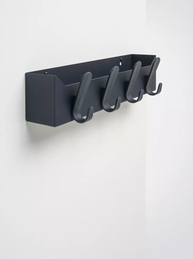 Van Esch Krok Box Kapstok Wit 4 Van Esch Krok Box Kapstok Wit - Afbeelding 2