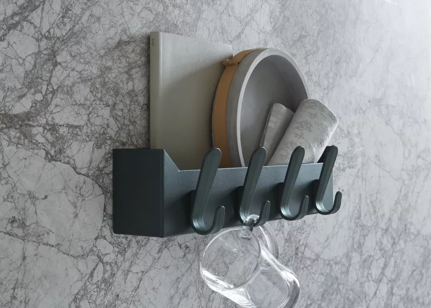 Van Esch Krok Box Kapstok Wit 8 Van Esch Krok Box Kapstok Wit - Afbeelding 6