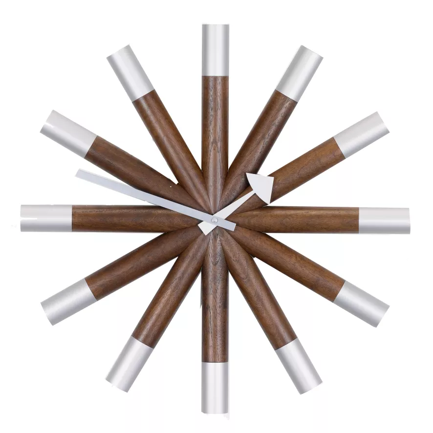 Vitra Wheel Clock Klok Ø46 4 Vitra Wheel Clock Klok Ø46 - Afbeelding 2