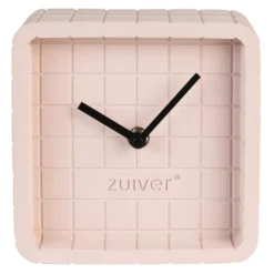 Zuiver Cute Klok Beton Roze