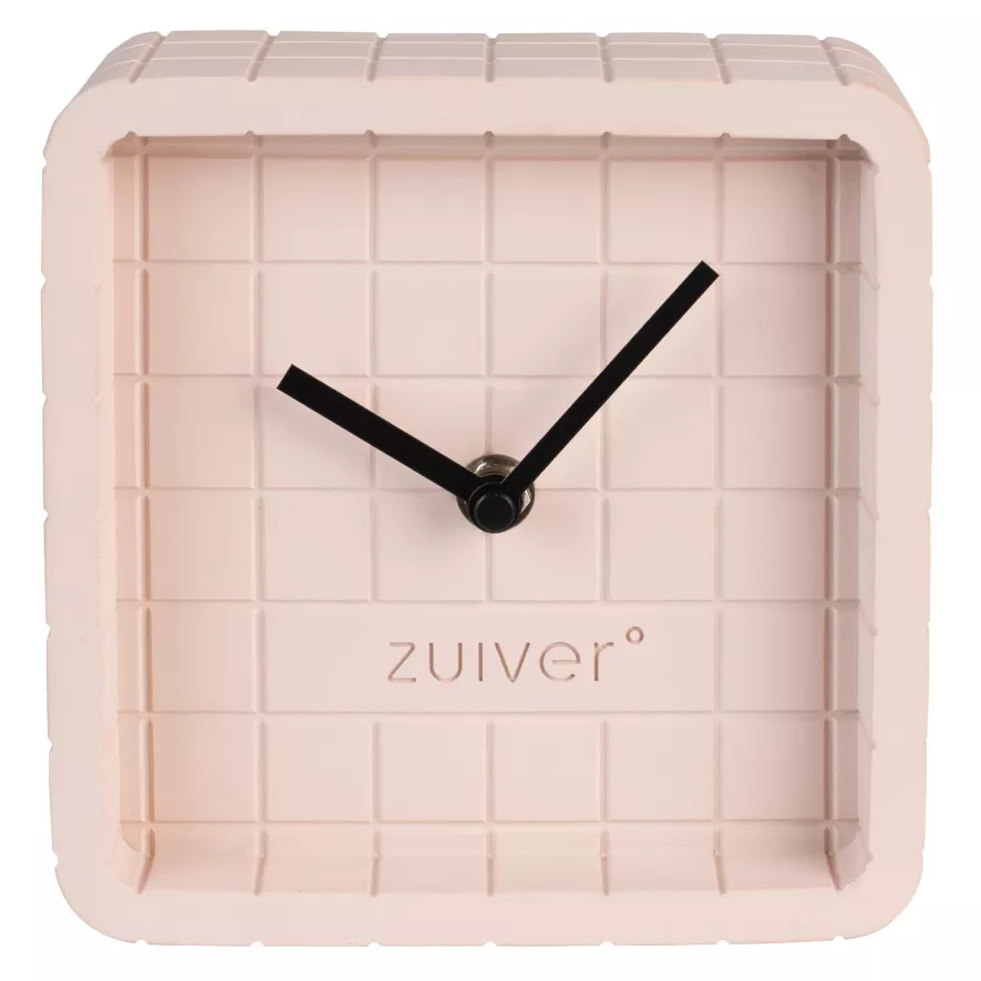 Zuiver Cute Klok Beton Roze 3 Zuiver Cute Klok Beton Roze