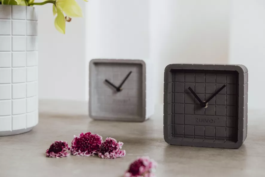 Zuiver Cute Klok Beton Roze 15 Zuiver Cute Klok Beton Roze - Afbeelding 13