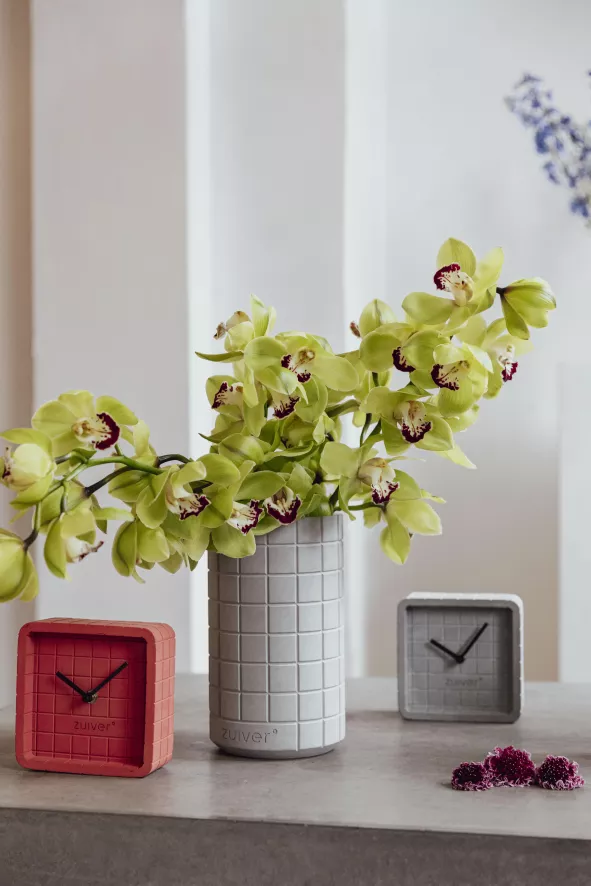 Zuiver Cute Klok Beton Roze 16 Zuiver Cute Klok Beton Roze - Afbeelding 14