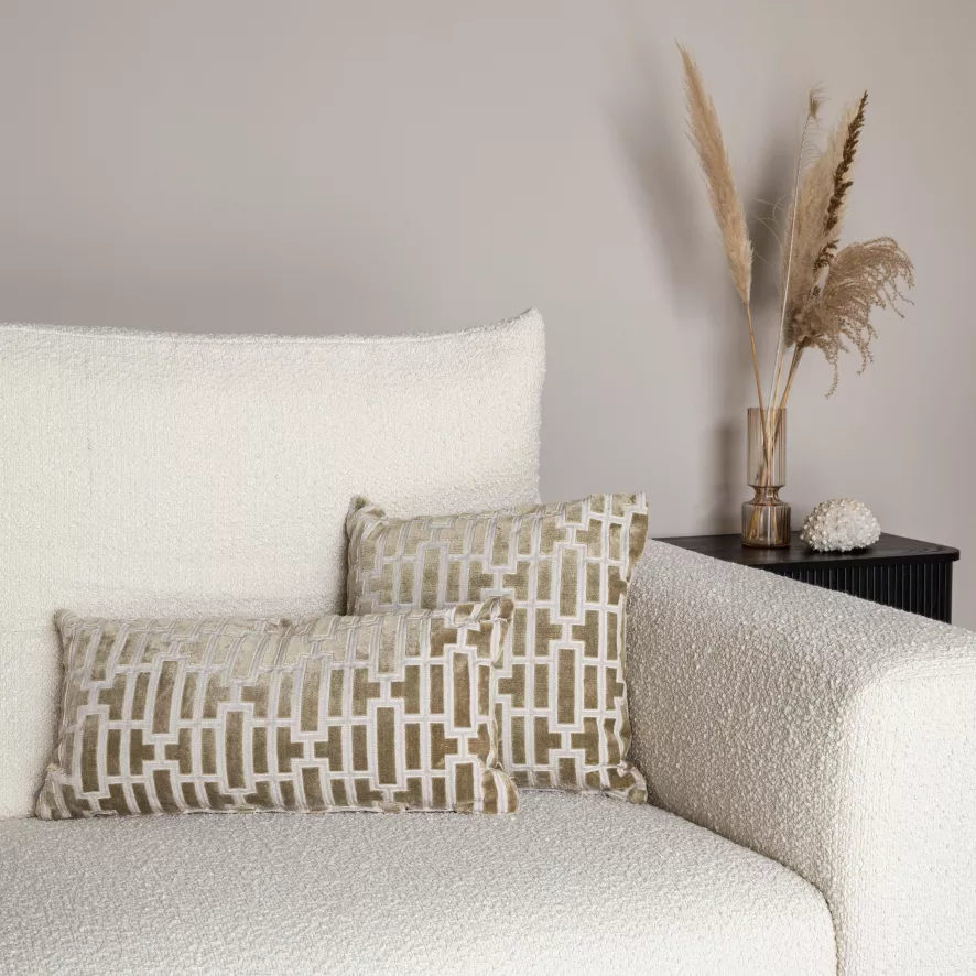 Zuiver Scape Kussen 55x55 Denim Black 6 Zuiver Scape Kussen 55x55 Denim Black - Afbeelding 4