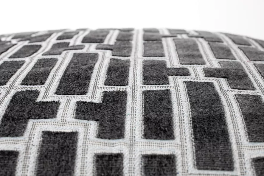 Zuiver Scape Kussen 55x55 Denim Black 9 Zuiver Scape Kussen 55x55 Denim Black - Afbeelding 7